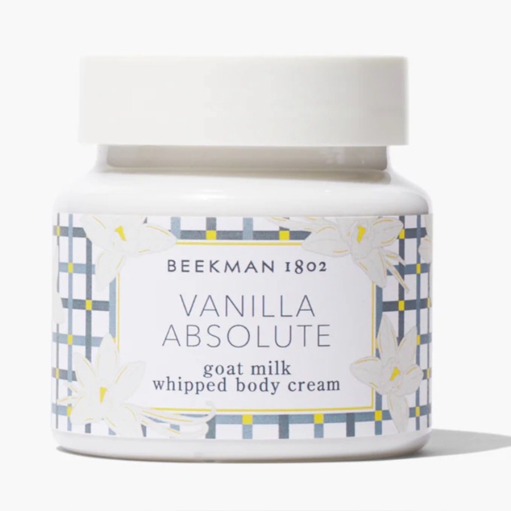 Beekman 1802 Vanilla Absolute Goat Milk Whipped Body Cream 8 fl oz SEALD JAR